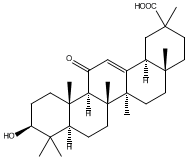 甘草次酸(α型) CAS：1449-05-4;471-53-4? 中藥對(duì)照品 標(biāo)準(zhǔn)品