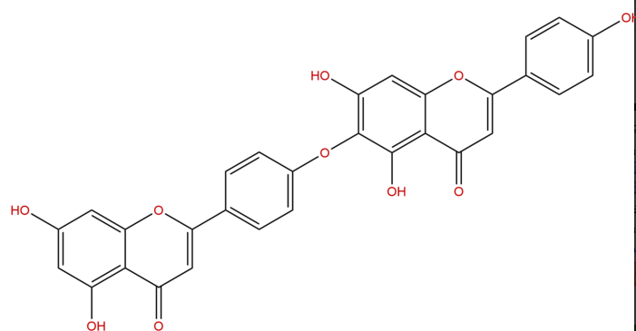 扁柏雙黃酮 CAS：19202-36-9 中藥對照品標準品
