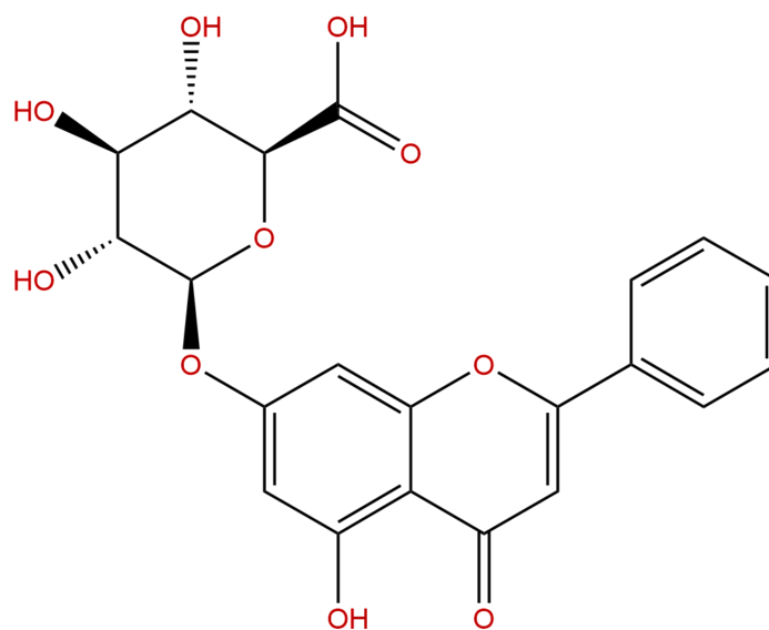 白楊素-7-O-葡萄糖醛酸苷 CAS : 35775-49-6 中藥對照品 標(biāo)準(zhǔn)品