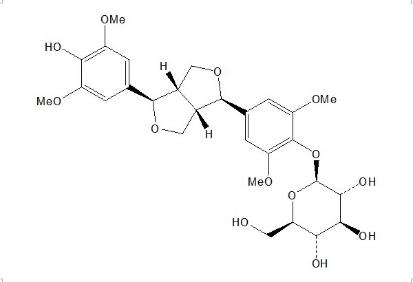 (-)-丁香樹脂酚-4-O-β-D-葡萄糖苷 中藥對照品 標準品