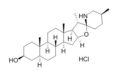 鹽酸番茄堿 CAS：6192-62-7 中藥對照品標(biāo)準(zhǔn)品