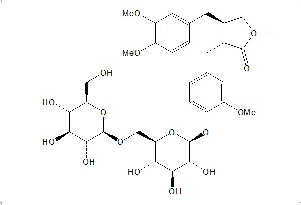 牛蒡子苷元-4'-O-β-龍膽二糖苷 CAS:41682-24-0 中藥對照品標準品