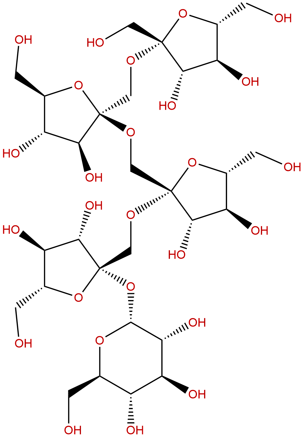 蔗果五糖 CAS號(hào)：59432-60-9 對(duì)照品 標(biāo)準(zhǔn)品