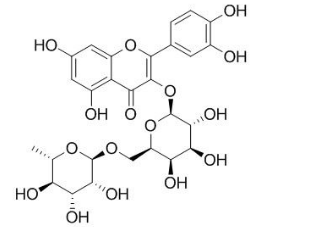 槲皮素3-O-洋槐糖苷 CAS號：52525-35-6 中藥對照品標準品