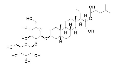 知母皂苷I CAS號：163047-21-0 中藥對照品標(biāo)準(zhǔn)品