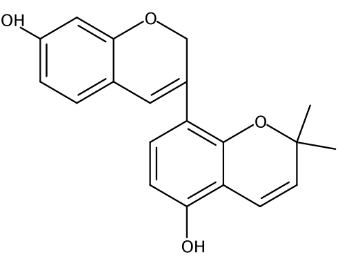 光甘草素 CAS號(hào)：60008-03-9 中藥對照品標(biāo)準(zhǔn)品