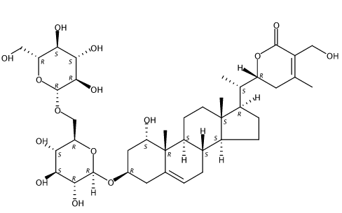 睡茄皂苷IV CAS號(hào)：362472-81-9 中藥對照品標(biāo)準(zhǔn)品