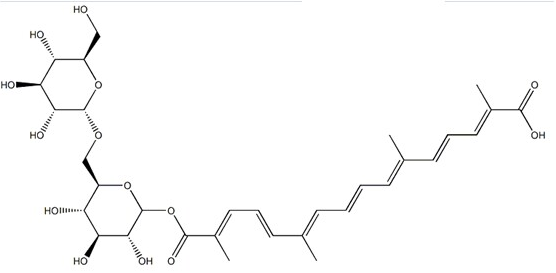 西紅花苷III CAS號：55750-85-1 中藥標準品對照品
