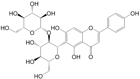 異牡荊素-2''-O-葡萄糖苷 CAS號：60767-80-8 中藥對照品標(biāo)準(zhǔn)品