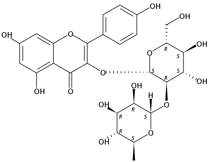 山柰酚-3-O-新橙皮苷  CAS號：32602-81-6 中藥對照品標(biāo)準(zhǔn)品