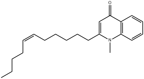 1-Methyl-2-(6Z)-6-undecen-1-yl-4(1H)-quinolinone CAS：120693-49-4 中藥對照