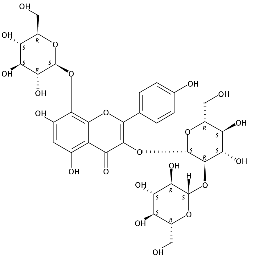 草質素-3-槐二糖-8-葡萄糖苷 | CAS No： 77298-68-1 對照品 標準品