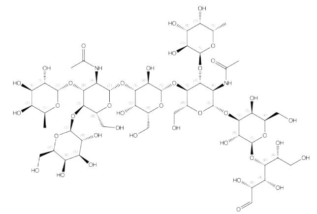 二巖藻糖基乳糖-N-六糖(A) | CAS No.64396-27-6