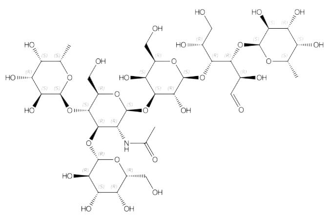 乳糖-N-二巖藻六糖?II | CAS No.62258-12-2