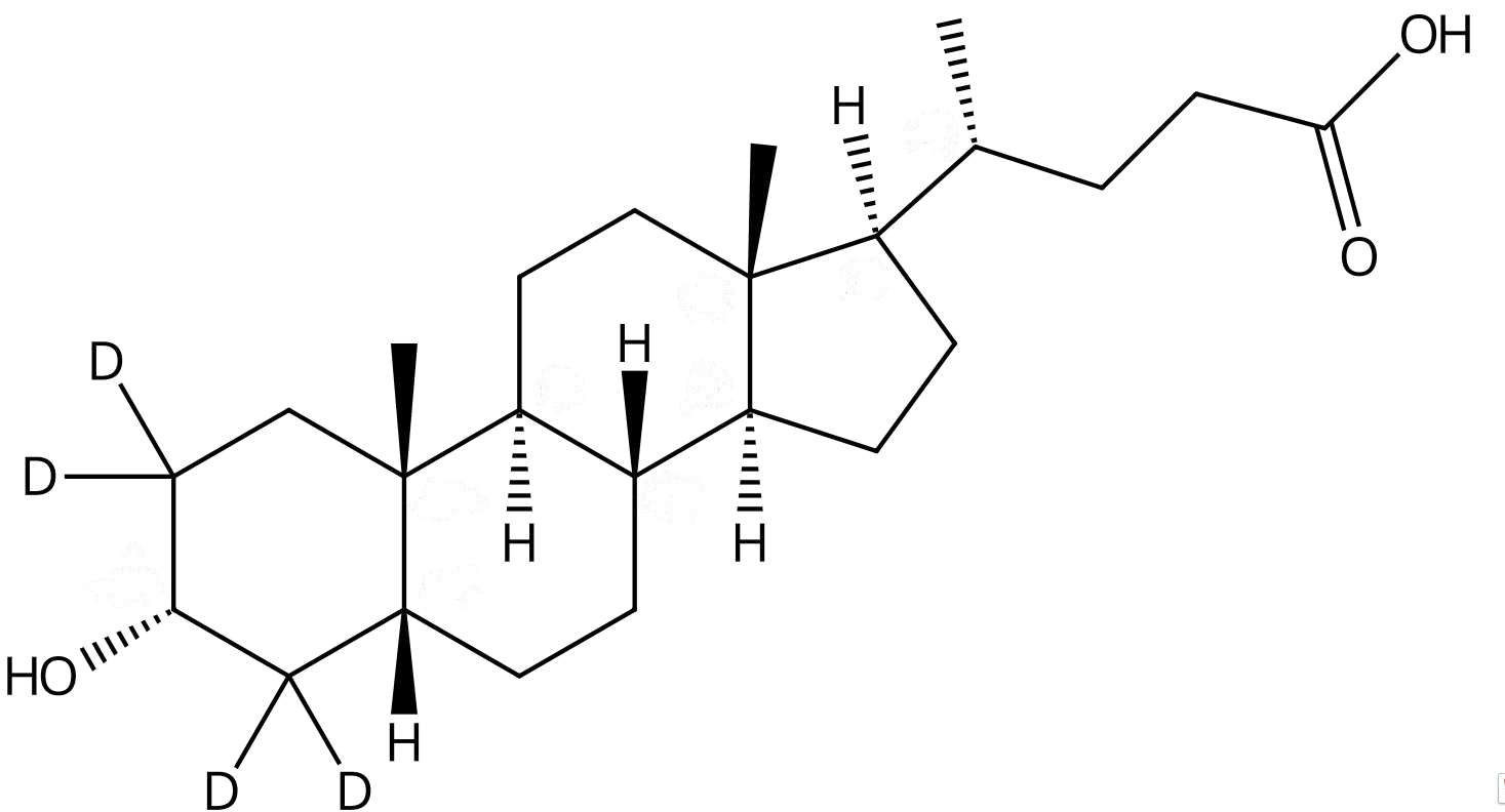 石膽酸-D4 | CAS No.83701-16-0