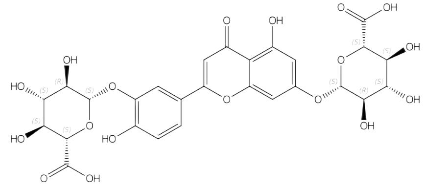 木犀草素3',7-二-O-葡糖苷酸 | CAS No.53965-08-5