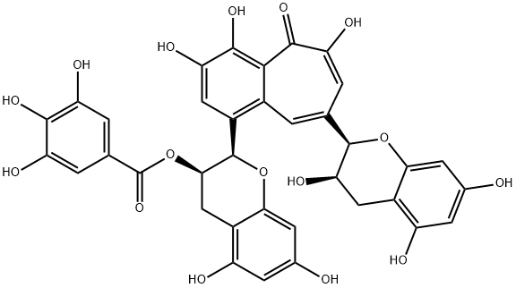 茶黃素-3'-沒食子酸酯 | CAS No.28543-07-9