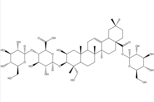 貝萼皂苷元-3-O-[β-D-吡喃葡萄糖-（1→3）-β-D-吡喃葡萄糖醛