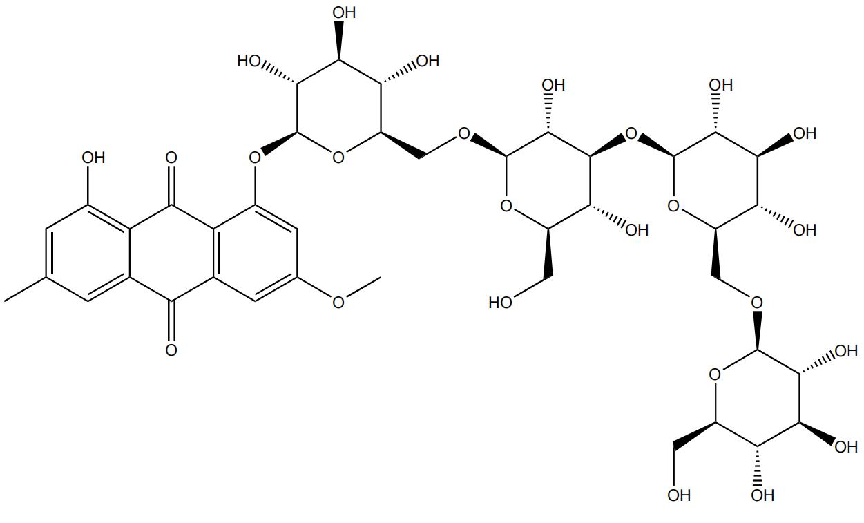大黃素甲醚-8-O-四葡萄糖苷 | CAS No.243835-63-4