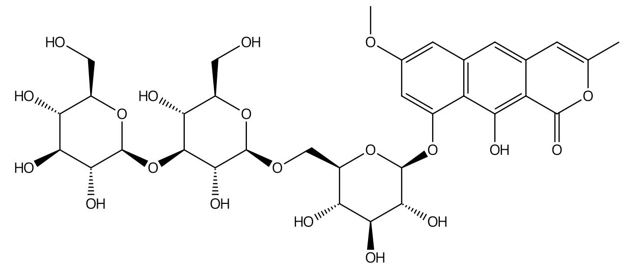 決明內酯-9-三葡萄糖苷 | CAS No.1002727-59-4